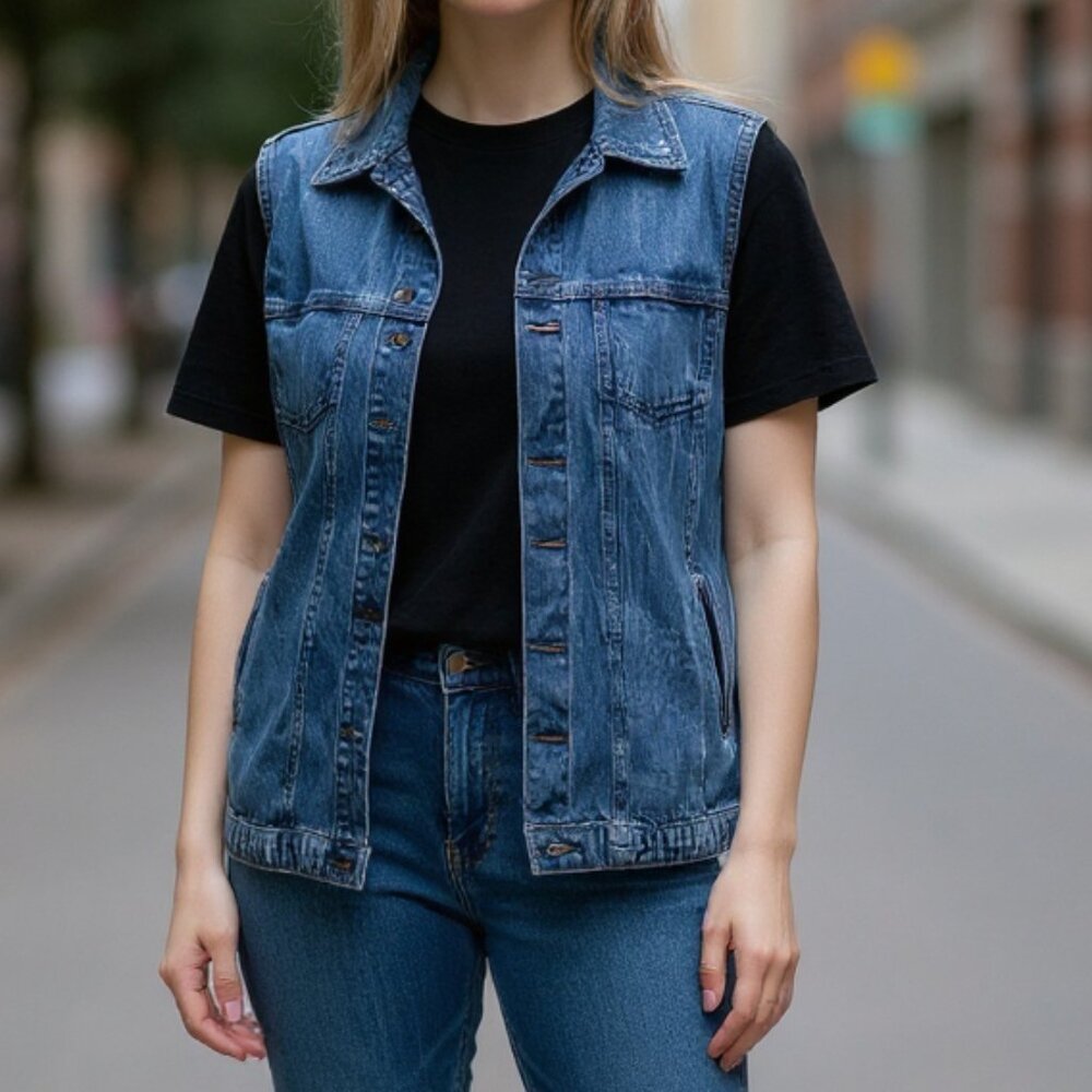 Vintage Denim Vest